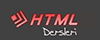 HTML Dersleri